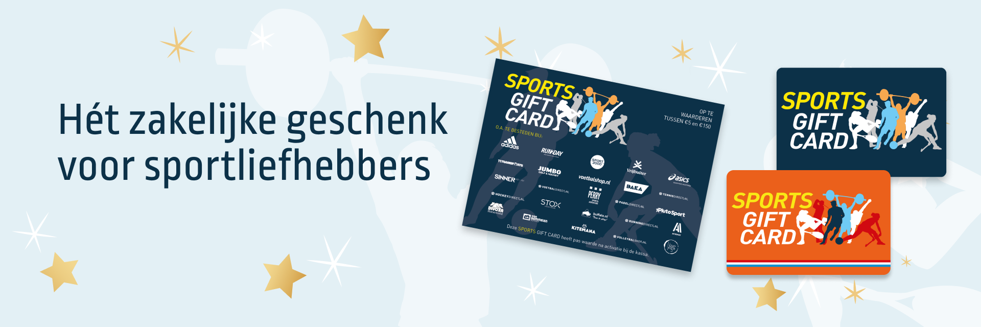 Motiveer je team en verhoog de vitaliteit met Sports Gift Card!